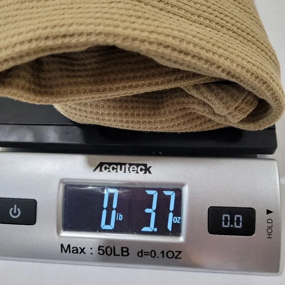 Weatherproof waffle knit